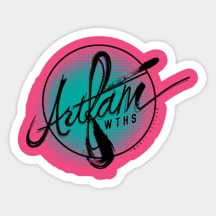 ARTFAM 2015 - cursive Sticker